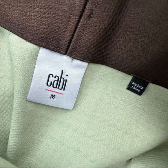 CAbi Plaid Pastime Faux Wrap Skirt Size Medium Style 3584 - Picture 10 of 11